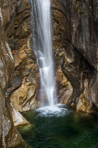 small waterfall near Maggia  Ticino