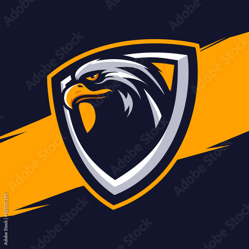 Falcon mascot logo