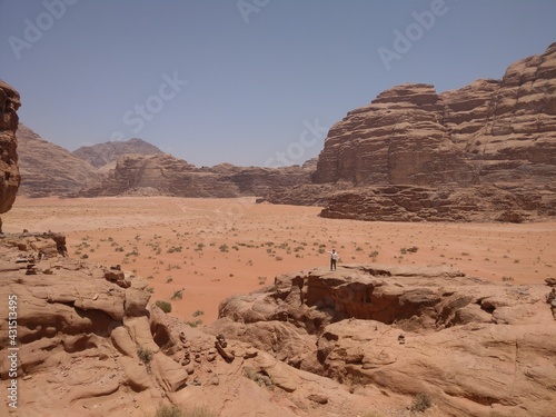 Panorama of Wadi Rum, Jordan