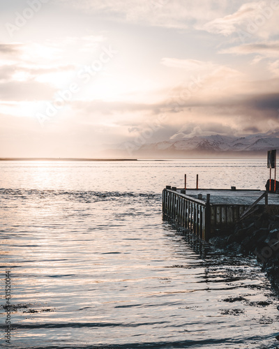 Setting sun  Iceland  Icelandic nature  Moody nature  traveling 