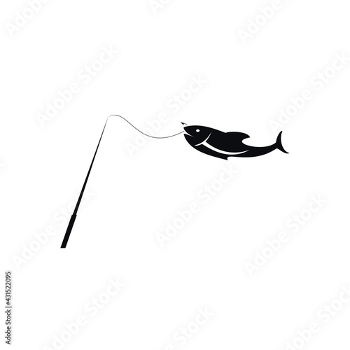 Fishing logo templates, icons, symbols, designs