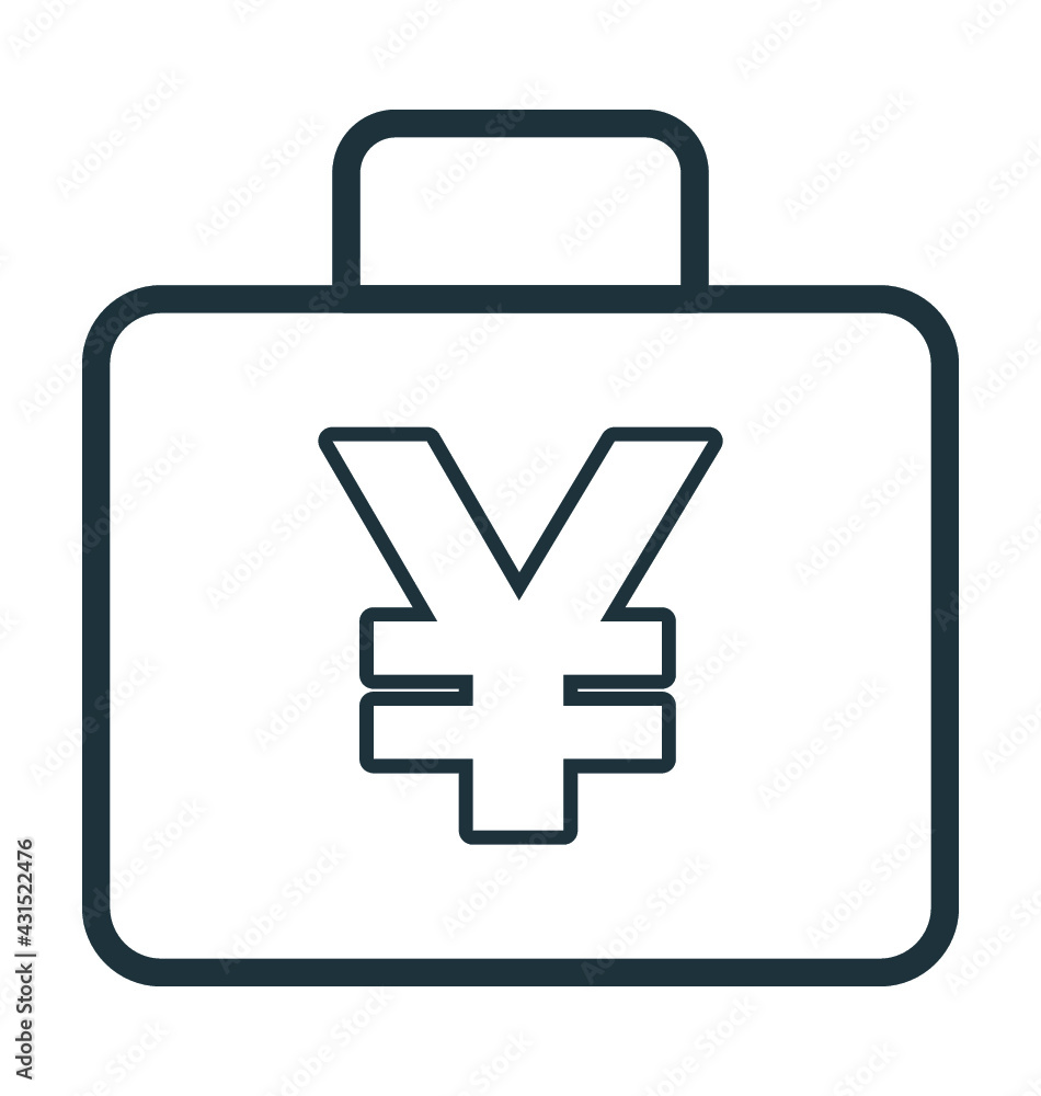 Obraz premium Cash Bag Vector Icon