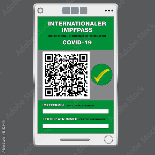 Digitaler Impfpass grün