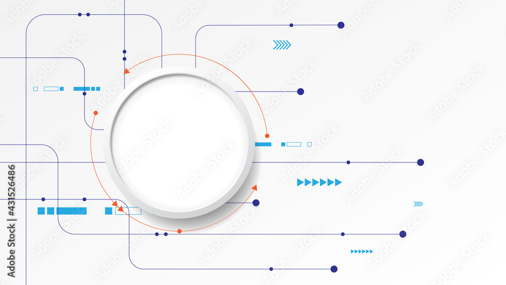 Abstract technology background, Illustration,Hi-tech communication concept innovation background,science and technology digital background
