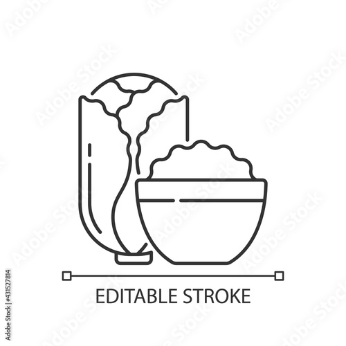 Kimchi linear icon