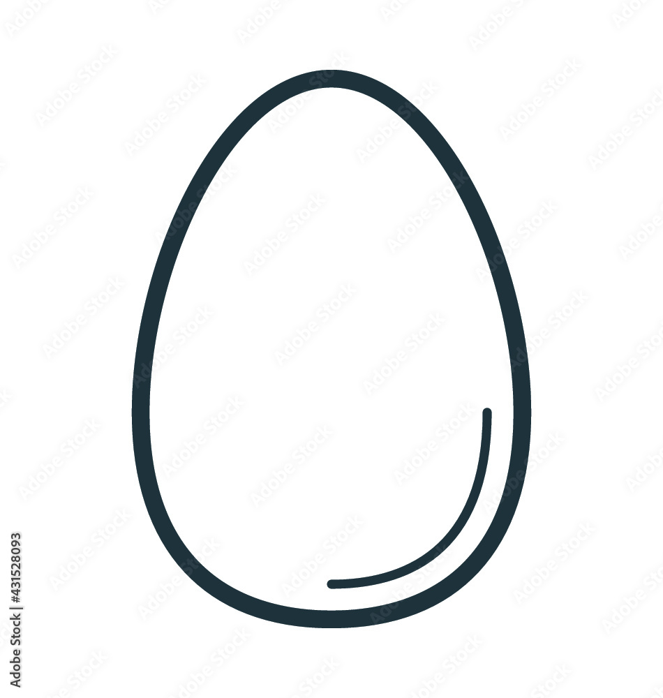 Egg Vector Icon Egg Vector Icon