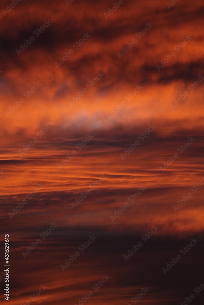 sunset and clouds' textures 