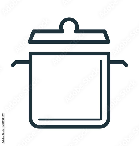 Cooking Pot Vector Icon