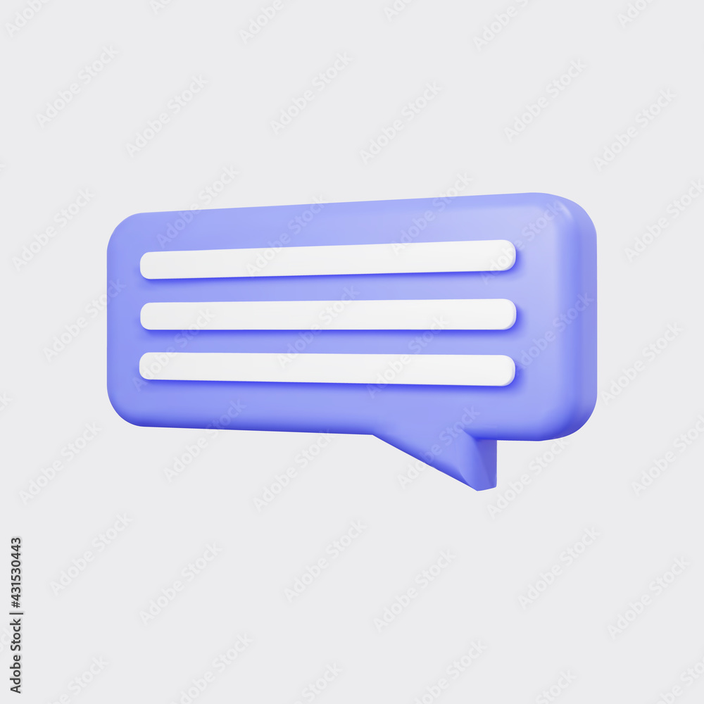 Purple 3d bubble talk isolated on gray background. Glossy purple speech bubble, dialogue, messenger shape. 3D render vector icon for social media or website Purple 3d bubble talk isolated on gray background. Glossy purple speech bubble, dialogue, messenger shape. 3D render vector icon for social media or website