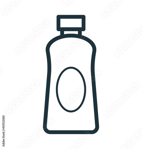 Milk Bottle Vector Icon