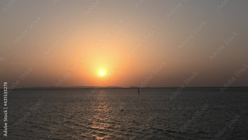 沖縄 豊見城豊崎海浜公園の夕景 沖縄 豊見城豊崎海浜公園の夕景