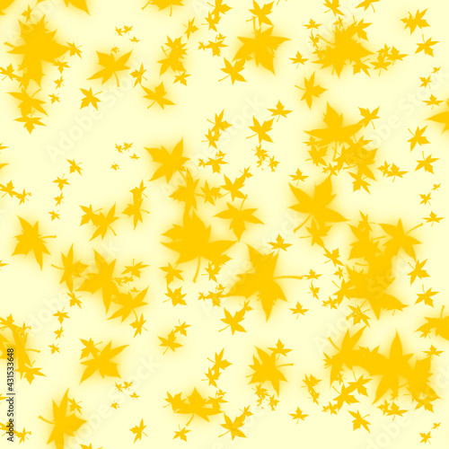 seamless background with autumn leaves