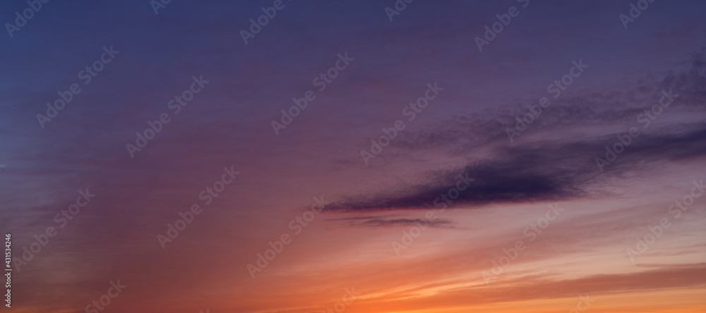 abstract sky panorama