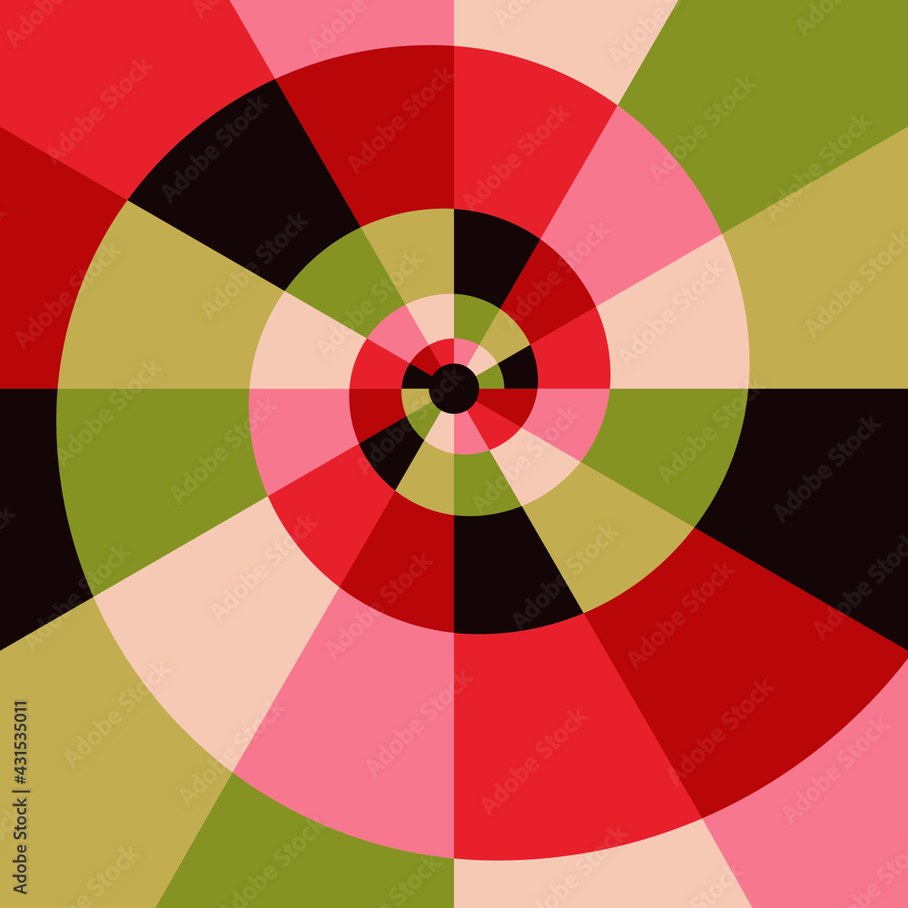 Fototapeta premium Abstract spiral background