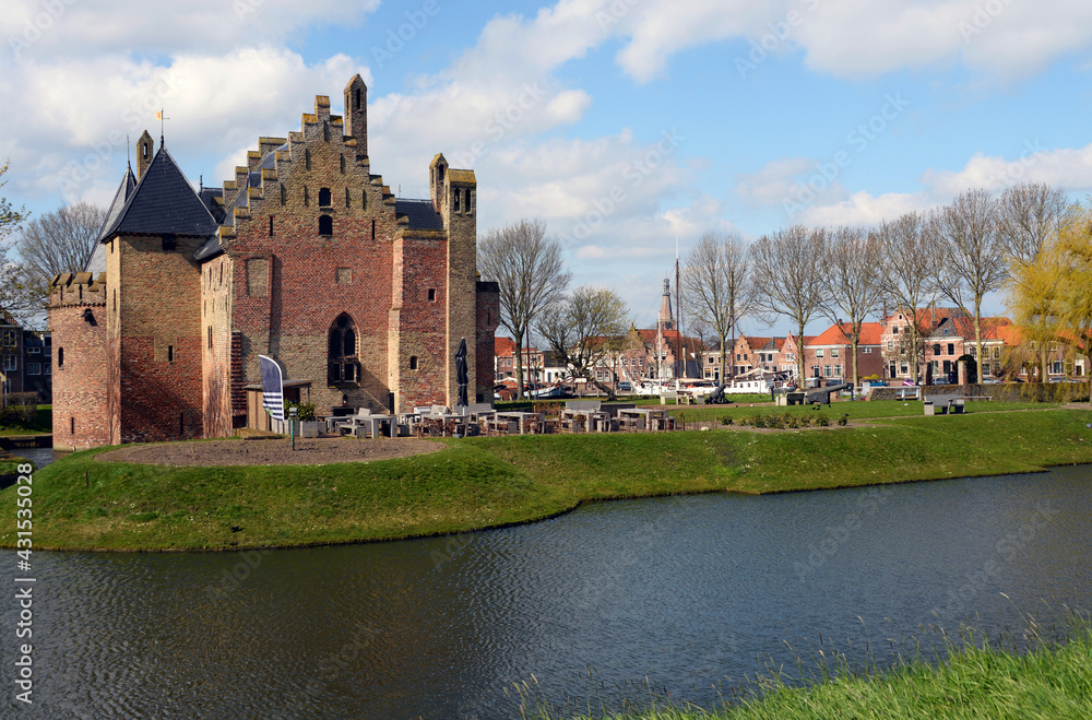 Kasteel Radboud in Medemblik am Ijsselmeer