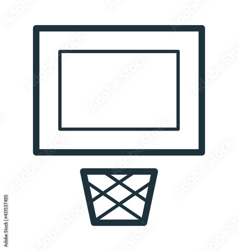 Backboard Vector Icon
