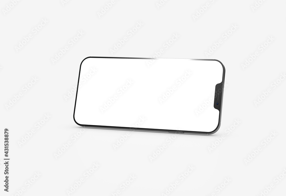 white mobile smartphone device digital isolated 3d white mobile smartphone device digital isolated 3d