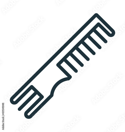 Comb Vector Icon