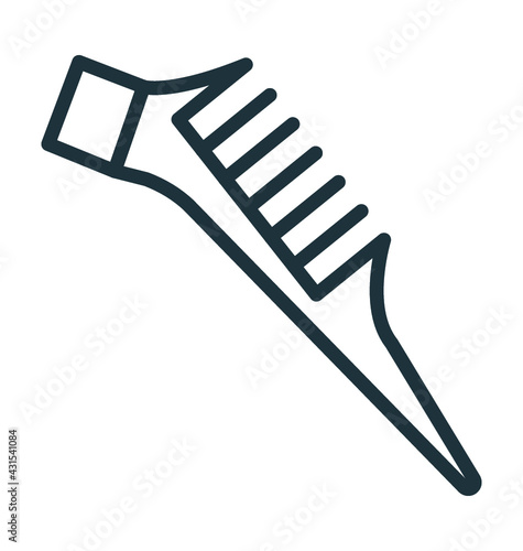 Comb Vector Icon
