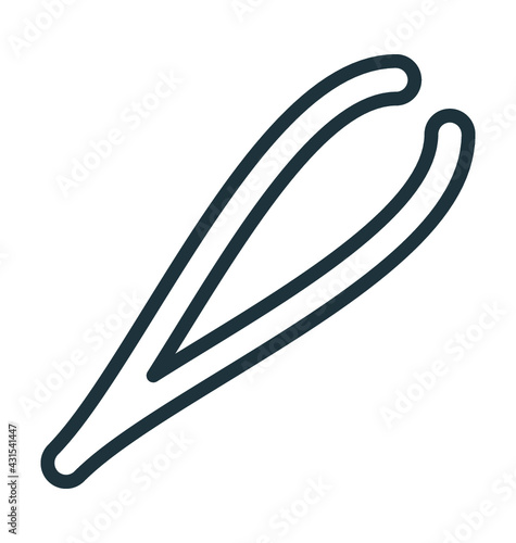 Tweezer Vector Icon