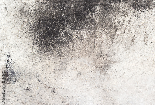 abstract background. Burnt concrete wall