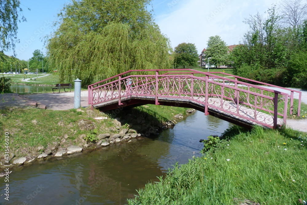 Brücke Charlottensee in Bad Iburg Brücke Charlottensee in Bad Iburg