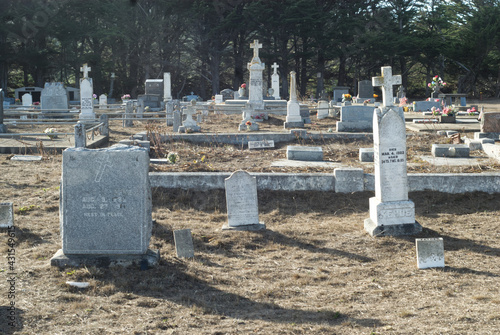 A historic cemetery
