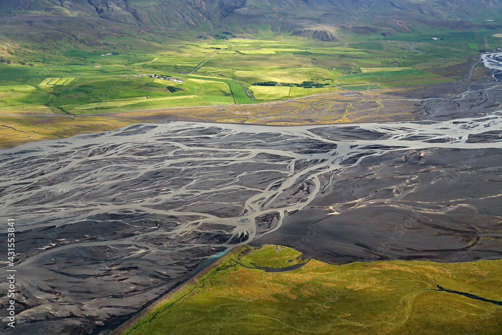 Iceland hydrographic basin ice melt
