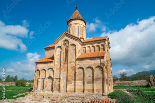 Old orthodox church in the village Samtavisi. Georgia