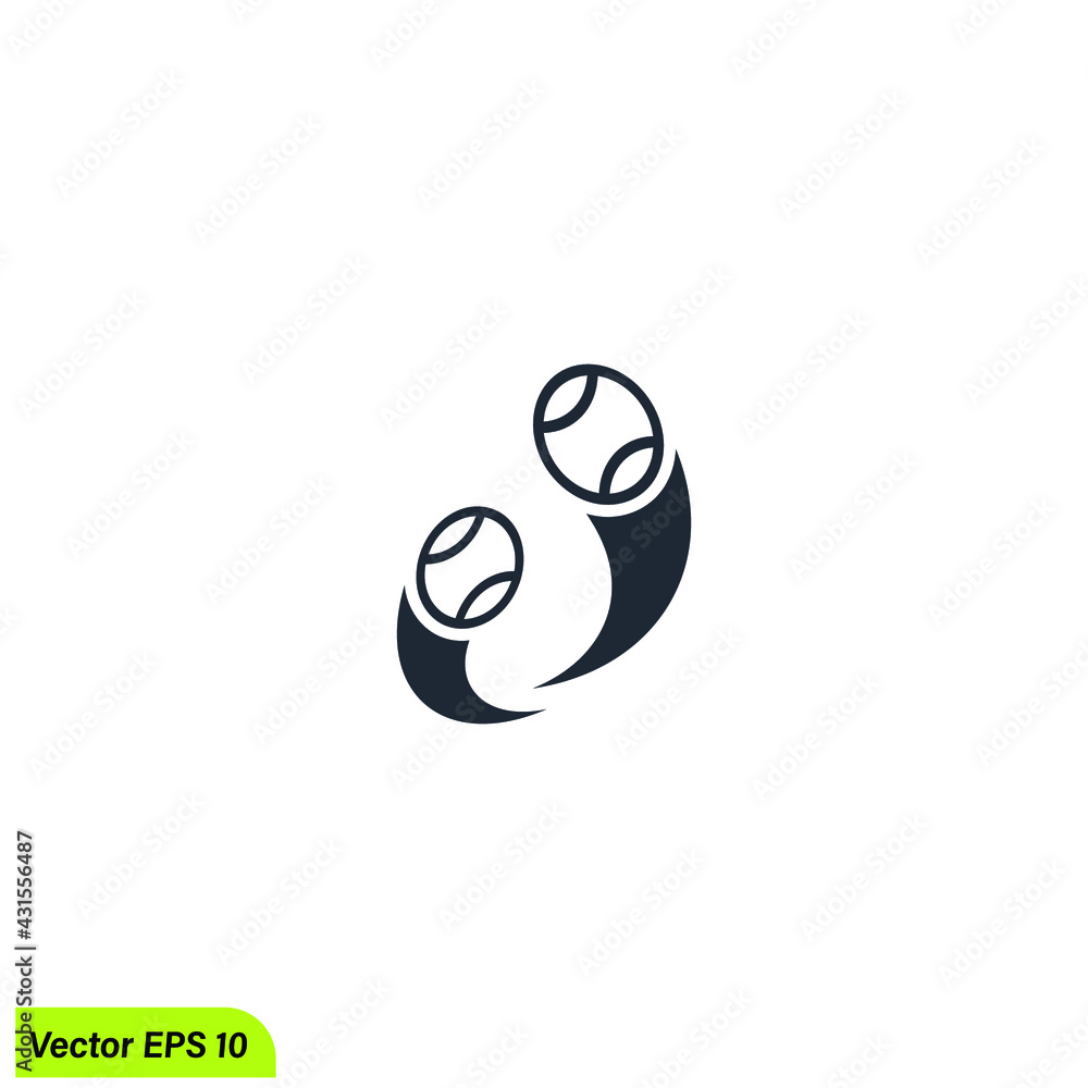 tennis ball simple design element tennis ball simple design element