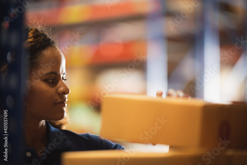 African American worker in ...