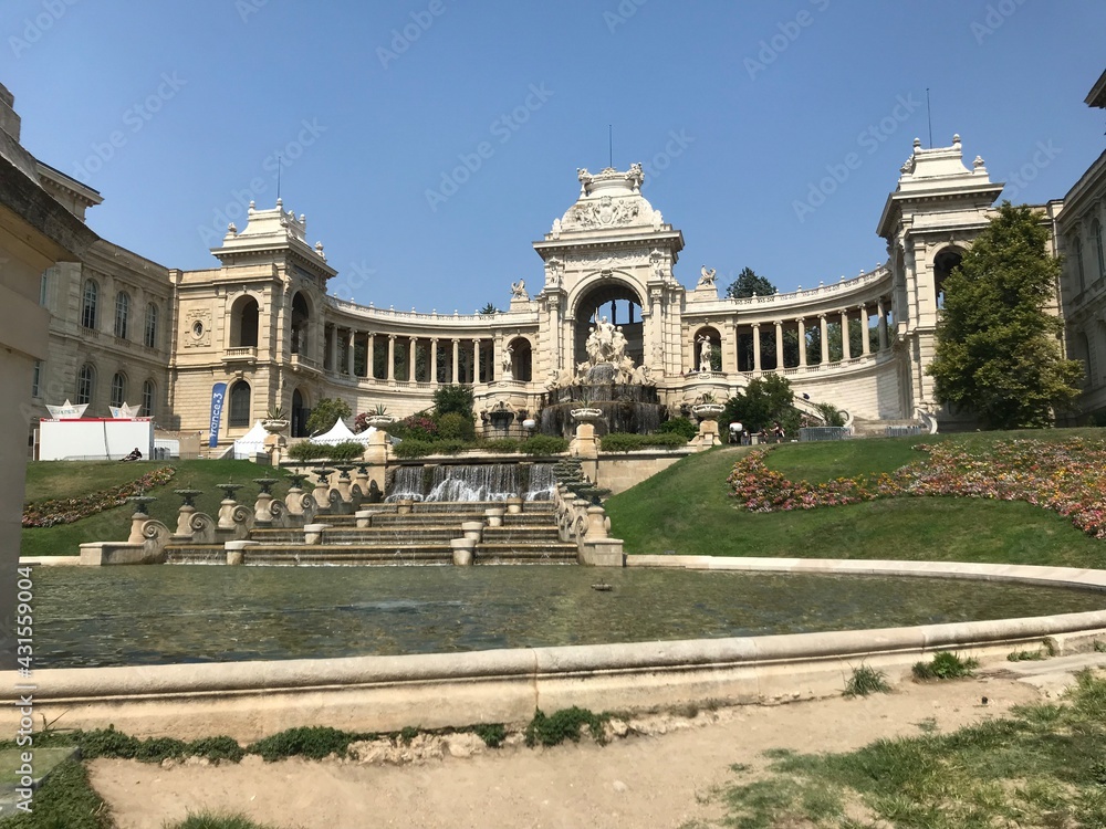 Fototapeta premium Palais Longchamp, Marseille