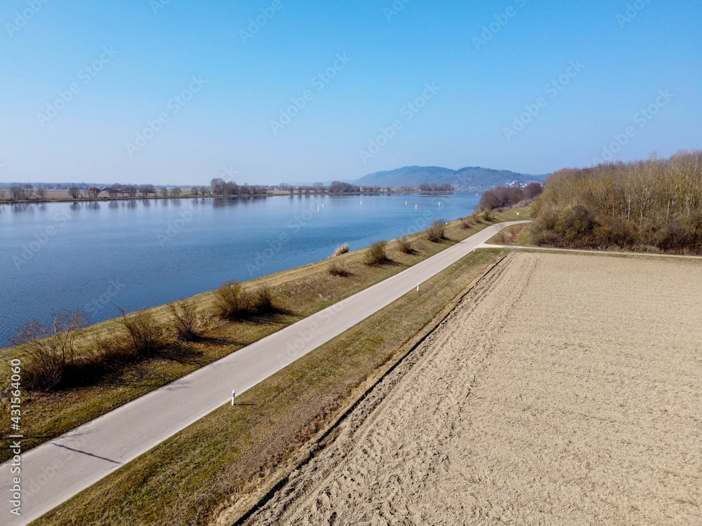 Bank of a river in Bavaria Photographed in detail