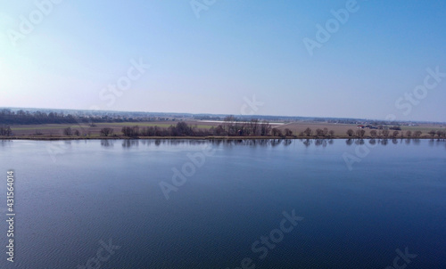 Bank of a river in Bavaria Photographed in detail