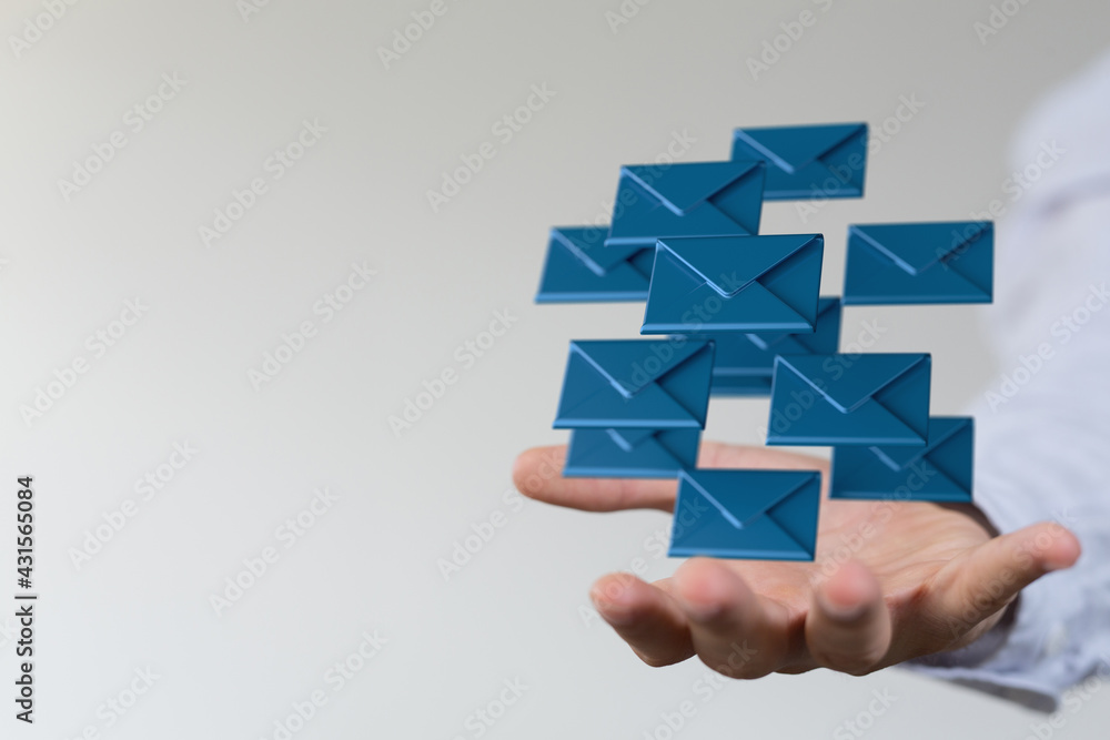 Email Inbox Electronic Communication Graphics Concept Email Inbox Electronic Communication Graphics Concept