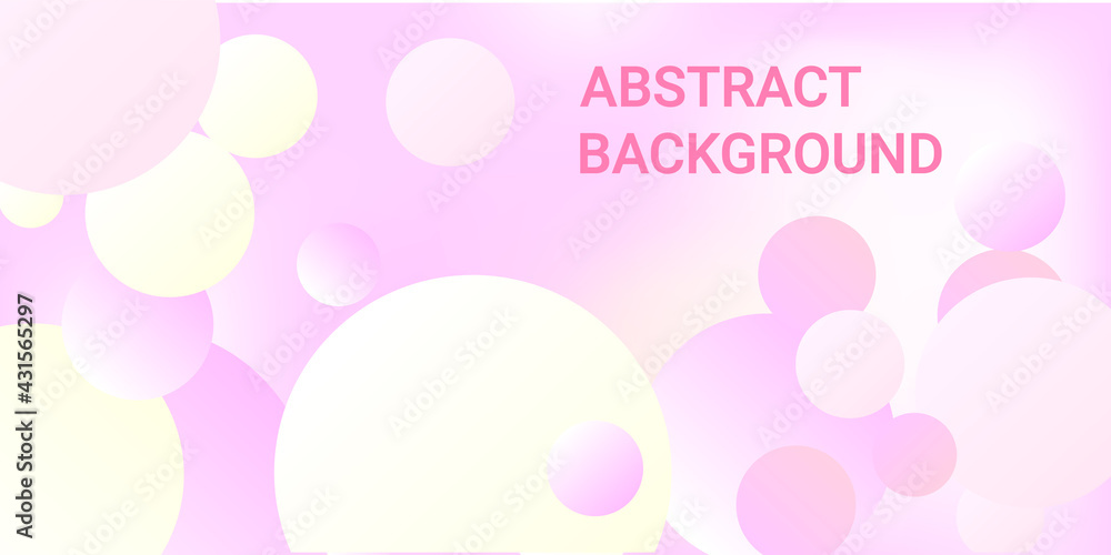 Background picture with balls for banner design. Background picture with balls for banner design.