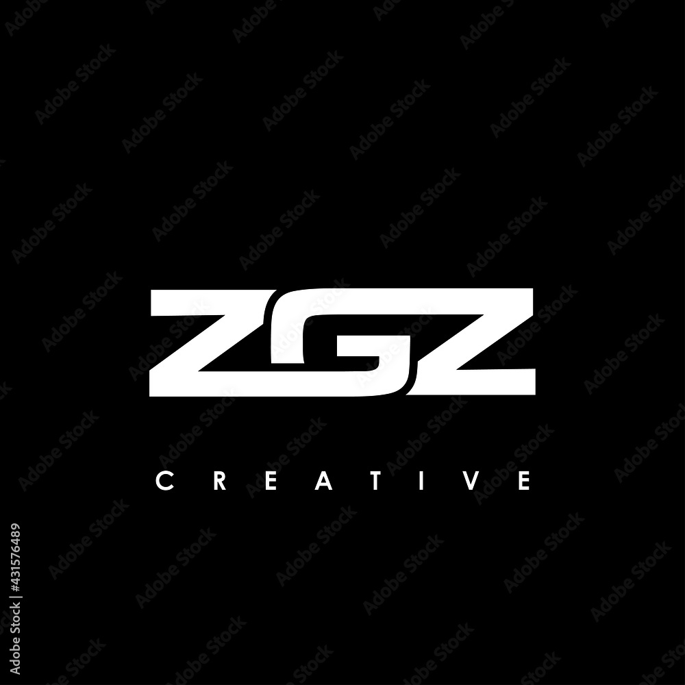 ZGZ Letter Initial Logo Design Template Vector Illustration ZGZ Letter Initial Logo Design Template Vector Illustration