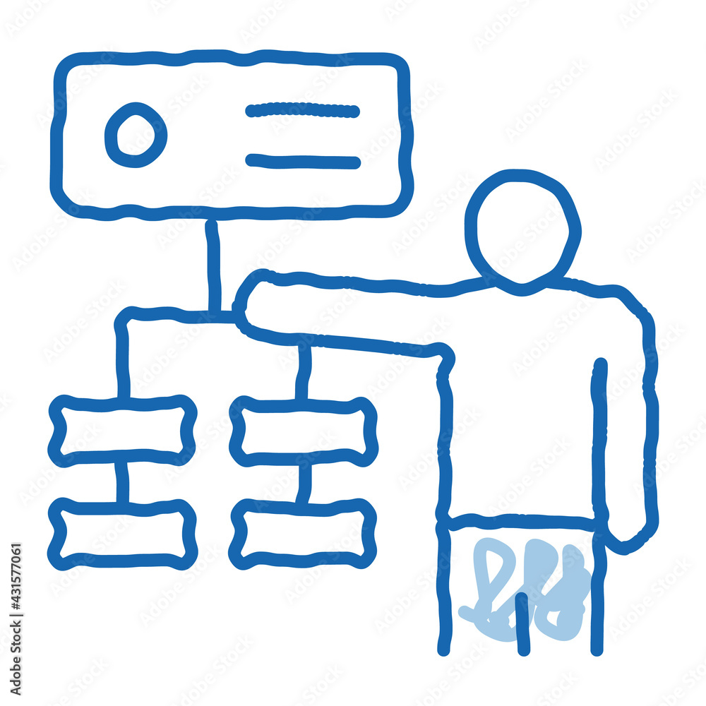 gradual algorithm doodle icon hand drawn illustration gradual algorithm doodle icon hand drawn illustration