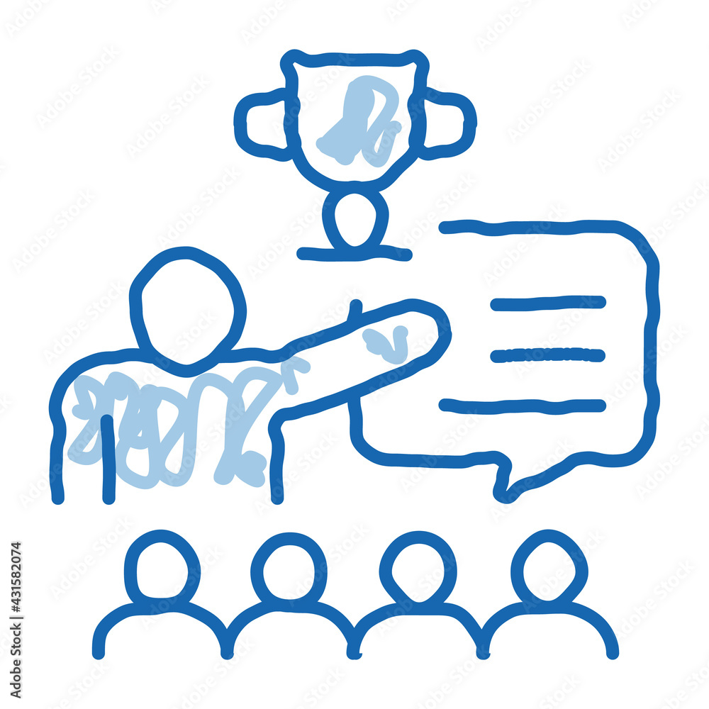 winning cup value doodle icon hand drawn illustration winning cup value doodle icon hand drawn illustration