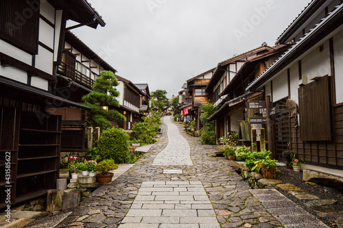 footpath,magome,town,japanese,old,post,nakasendo,trail,path,village,history,tourism,destination,twisting,curve,hill,building,stone,traditional,historical,architecture,snaking,tsumago,hike,foot,season, © Red Pagoda