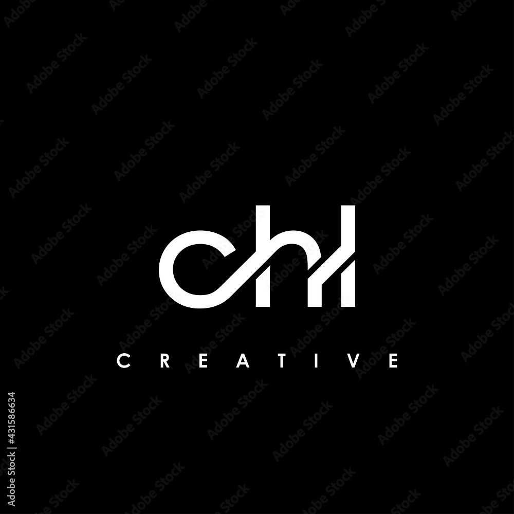 CHL Letter Initial Logo Design Template Vector Illustration CHL Letter Initial Logo Design Template Vector Illustration