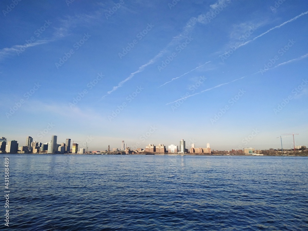 Naklejka premium panorama of the city