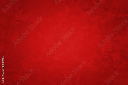 Red background with grunge ...