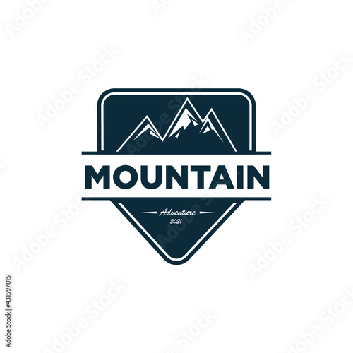 Mountains Logos, Badges and Labels