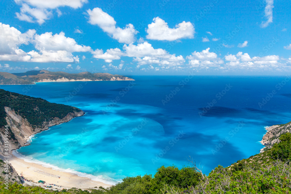 Myrtos beach, Kefalonia, Greece