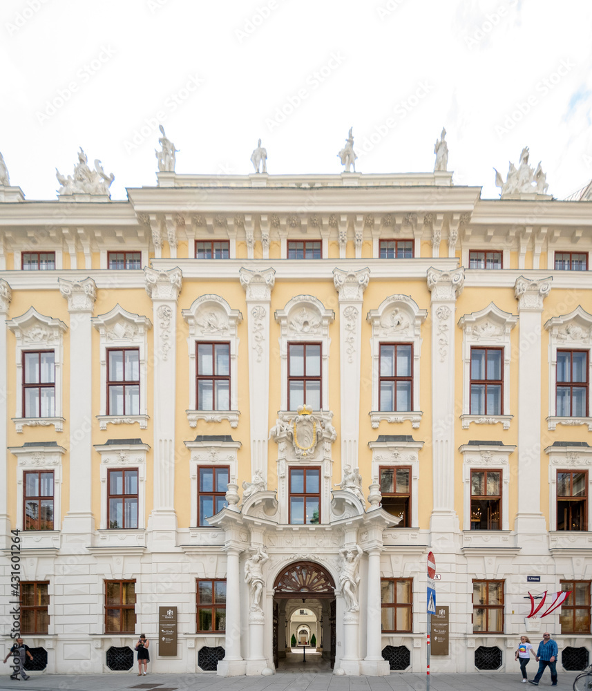 Fassade in Wien