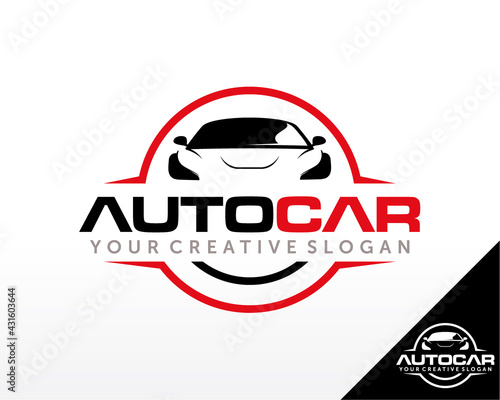 Sport Car Logo. Automotive, Car Showroom, Car Dealer Logo Design Vector