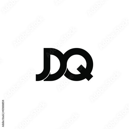 jdq letter original monogram logo design