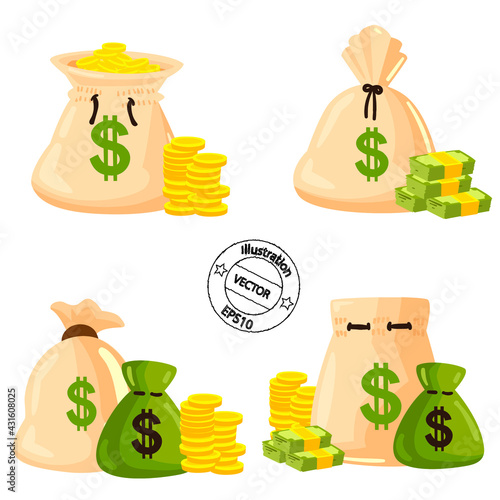 bag with money
