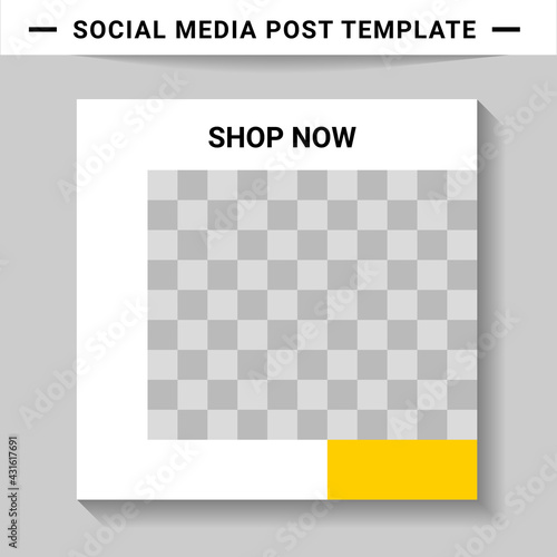 Social media post templates, perfect for digital marketing, social media templates that are modern, trendy and attractive